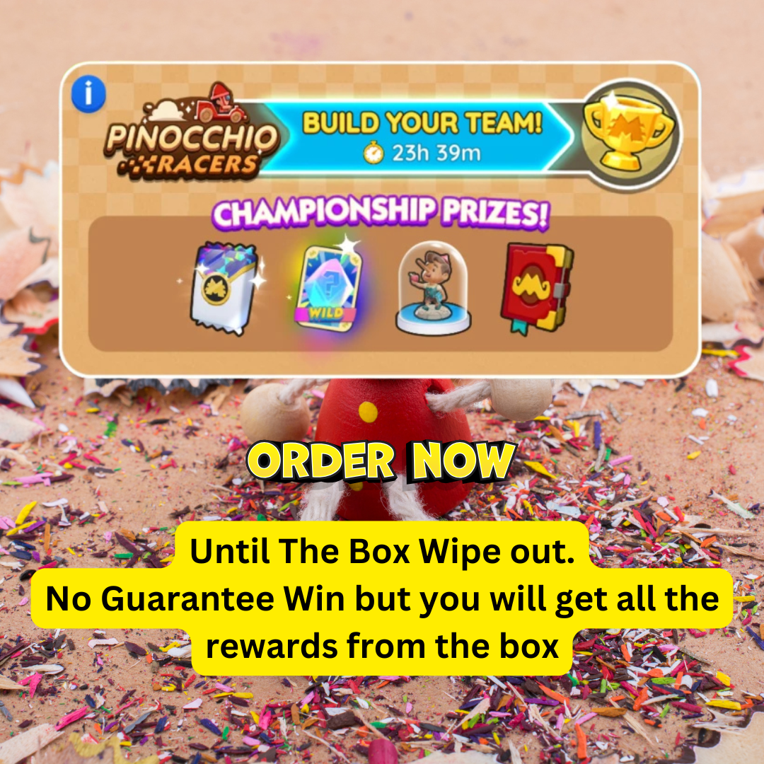 Pinocchio RACER EVENT